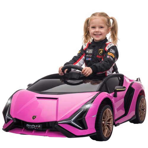 Homcom lamborghini sian - sian, 12v
