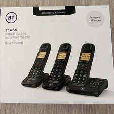 BT XD56 Trio Cordless Phones