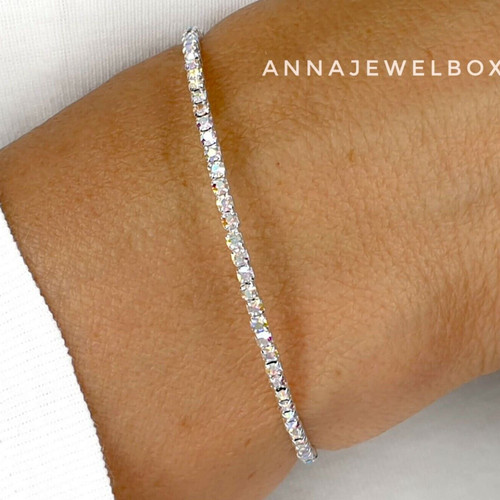 Silver sparkling cubic - sparkling,