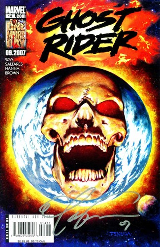 Ghost rider lucifer - lucifer, signed