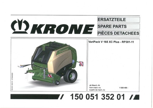 Krone round baler - round,