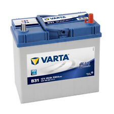 Blue 156 Car Battery 12V 45Ah 330cca L238 x W129 x H225 0/3 4 Year Varta 533065
