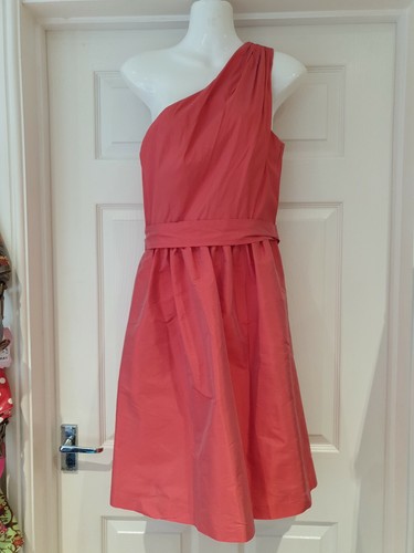 Alfred sung dress coral pink - coral,