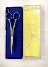#41603202 DOVO GERMAN STAINLESS BARBER SCISSORS  6" + Finger rest
