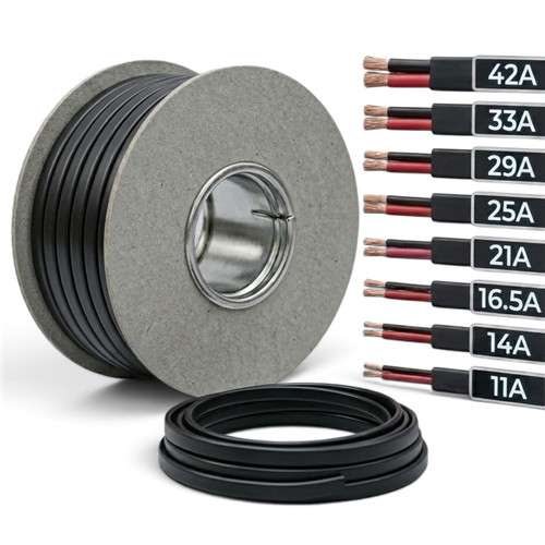 Twin core cable 12v - twin,