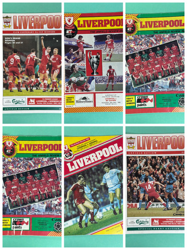 Vintage liverpool programme - liverpool, fc