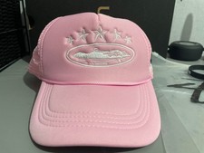 Corteiz rule the world pink hat adjustable 