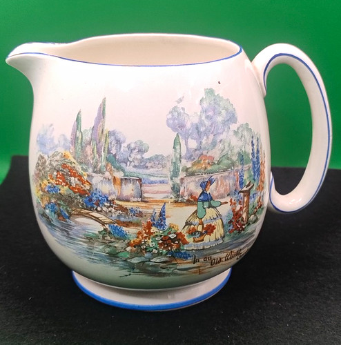 Art deco bulbous jug son - jug, &