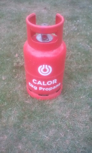 Calor 6kg propane gas bottle - calor,