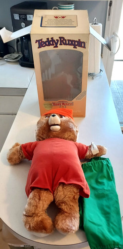 Vintage 1985 teddy ruxpin - 1985,