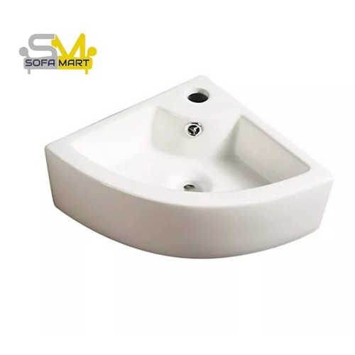 Luxury ceramic corner basin - ceramic,