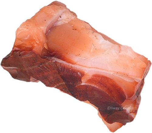 Carnelian raw crystal stone - crystal,