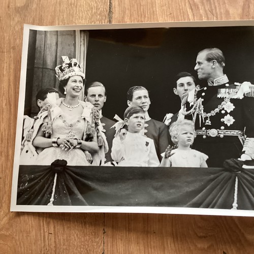 1953 press photo queen - photo,