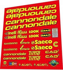 Cannondale CAD 3 SAECO frame DECAL SET