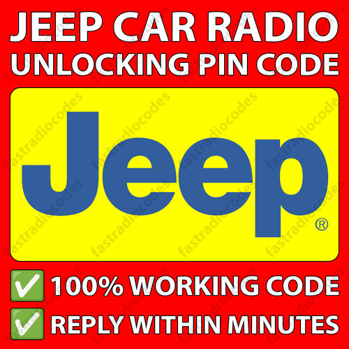 Jeep radio unlocking - radio,