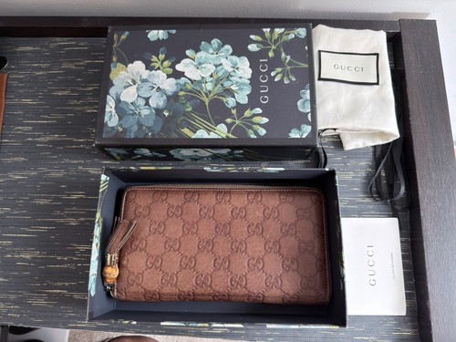 Gucci vintage tan wallet - tan, in