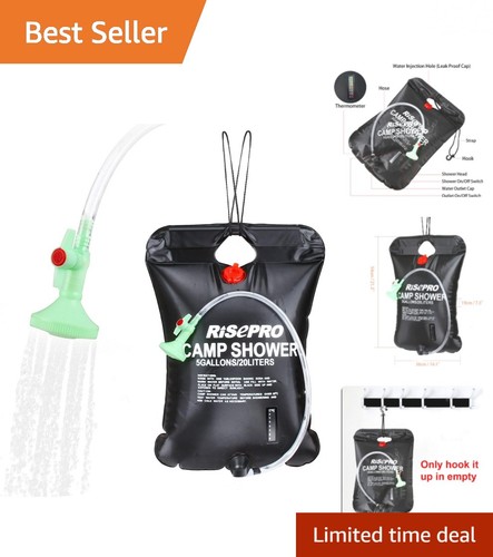 Gallon solar shower bag - 5,
