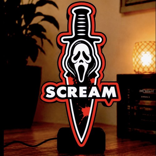 Scream ghostface rgb - rgb, led