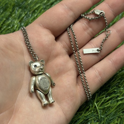 Dior homme silver teddy bear - silver,