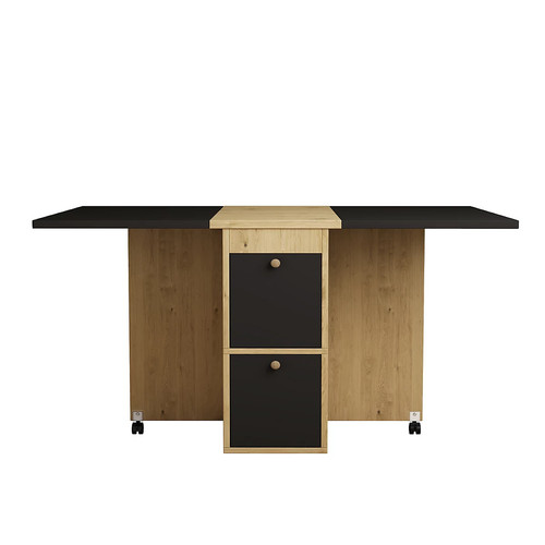 Extendable dining table - table, set