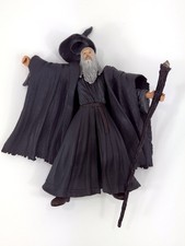 Lord of the Rings Toybiz 2001 Gandalf Action Figure with Staff
