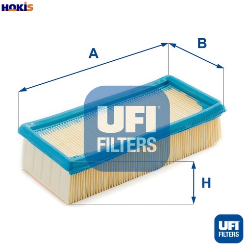 Air filter 836 for - air, 30.836.00