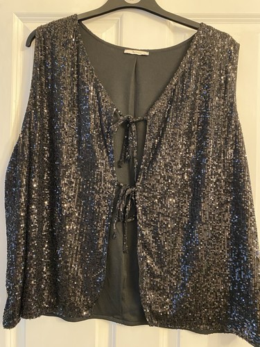 Women sparkly waistcoat - women’s,