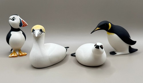 Four island porcelain bird - four,