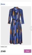 Hobbs Dalia Shirt Dress Midi