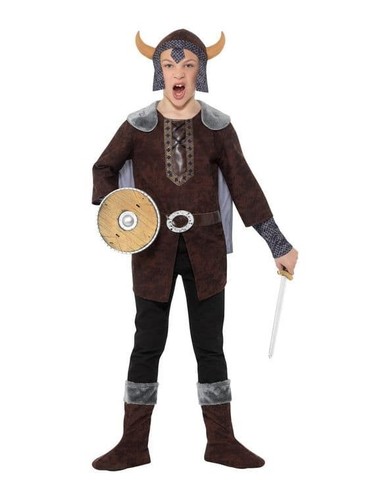 Boys brown viking - brown,