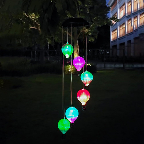 Solar hot air balloon wind - solar,