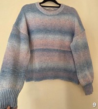 George size Medium Pastel Ombre Knit Sweater jumper 