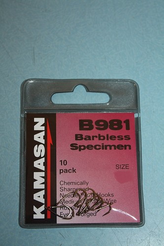 Kamasan hooks b981 specimen - kamasan,