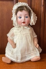 Antique hanna doll bisque - doll,