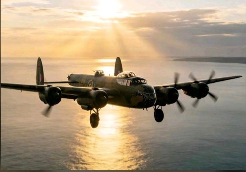 Ww2 lancaster bomber - ww2,