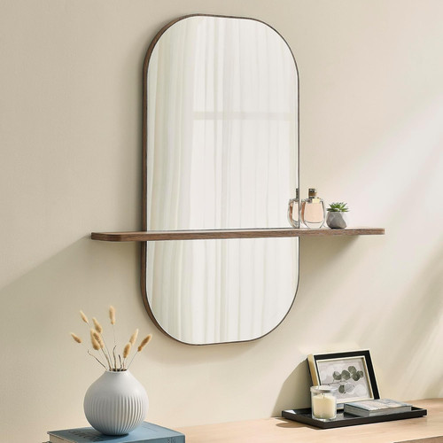 Solstice oval wall mirror - mirror, with