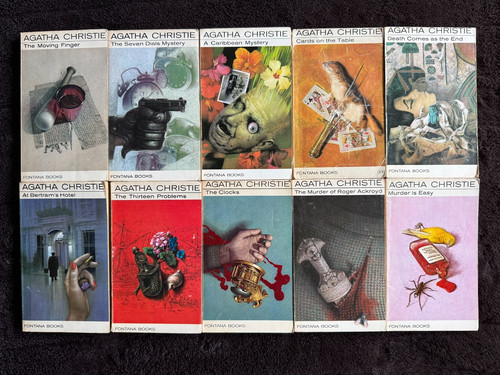 Agatha christie fontana books - agatha,