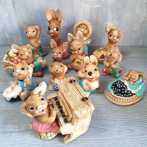 Vintage pendelfin rabbit - vintage,
