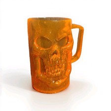 Thick Plastic Skull Head Pint