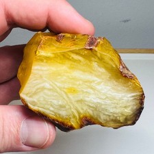 Raw baltic amber stone - raw,
