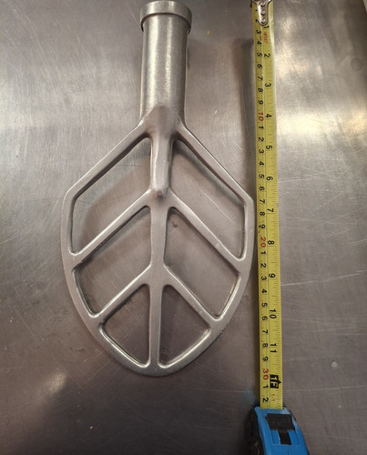 Metal paddle beater attachment - beater,