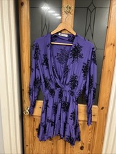 Zara Mini Dress Size S Purple