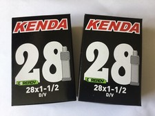 Kenda 28x1 1/2 roadster vintage tube suit Raleigh Triumph bike x2 bicycle inner