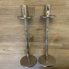 Tall Silver Candlestick