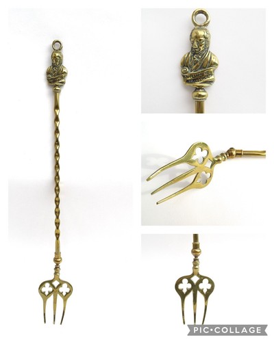 Long brass vintage antique - brass,