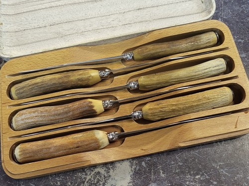 Real staghorn cutlery - staghorn, from