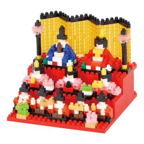 Japanese lego nanoblock hina - lego:,