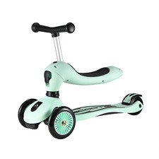 2in1 Scooter with Seat GREEN
