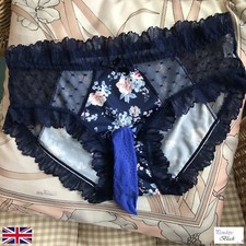 Men See Through Floral Print