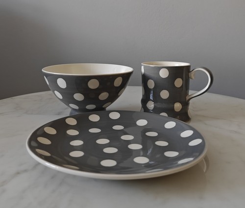 Whittard chelsea grey polka - of,